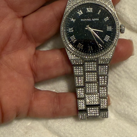 Michael Kors MK6089 Ladies Channing Black Stainless Steel - Picture 13 of 16